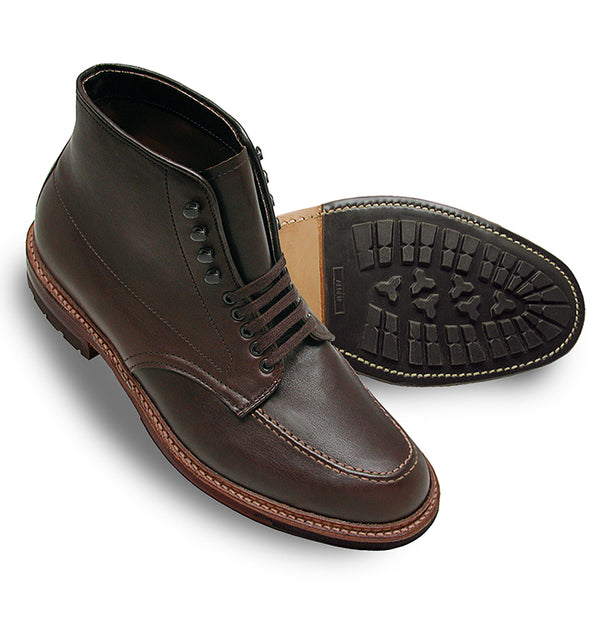 Alden 4012HC Mocc Toe Boot (Brown Soft Calf)