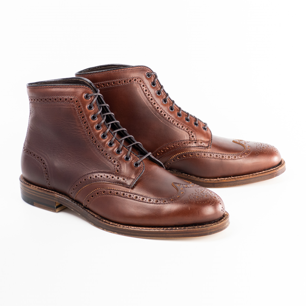 Alden 44692 Wing Tip Boot (Brown Chromexcel)