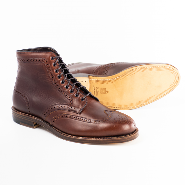 Alden 44692 Wing Tip Boot (Brown Chromexcel)