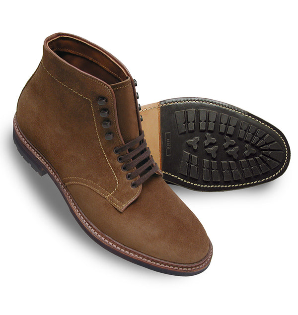 Alden 4511HC Plain Toe Boot (Snuff Suede)