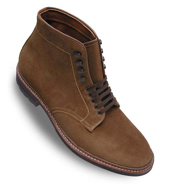 alden 4511HC Plain Toe Boot (Snuff Suede)