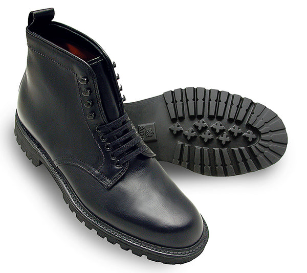 Alden 45127H Plain Toe Boot (Black Chromexcel)