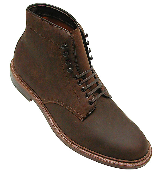 alden 45182H Plain Toe Boot (Tobacco Oiled Nubuck)