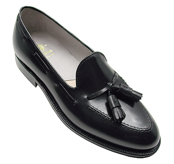 alden 660 Tassel Moccasin Loafer (Black Calf)