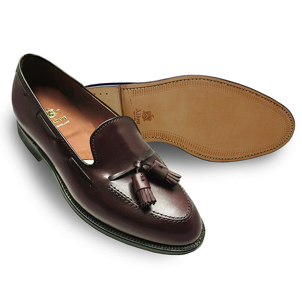 Alden 663 Tassel Moccasin Loafer (Burgundy Calf)