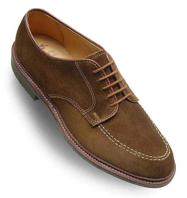 Alden 702L Mocc Toe Blucher (Snuff Suede)