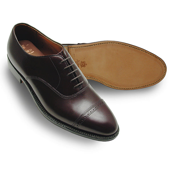 Alden 905 Perf Tip Bal Oxford (Burgundy Calf)