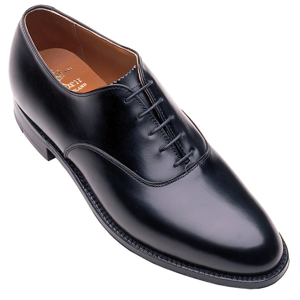 alden 932 Plain Toe Bal Oxford (Black Calf)