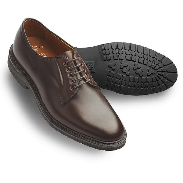 Alden 9432S Plain Toe Blucher (Brown Chromexcel)