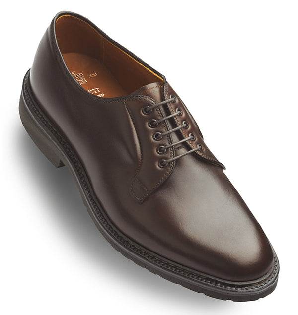 Alden 9432S Plain Toe Blucher (Brown Chromexcel)