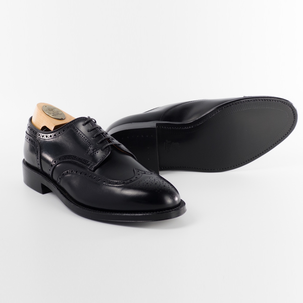 Alden 967 Short Wing Blucher (Black Calf)