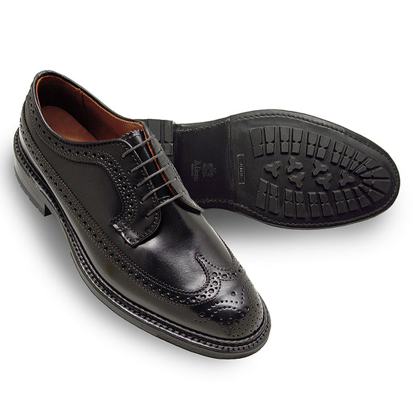 Alden 9751C Long Wing Blucher (Black Shell Cordovan)