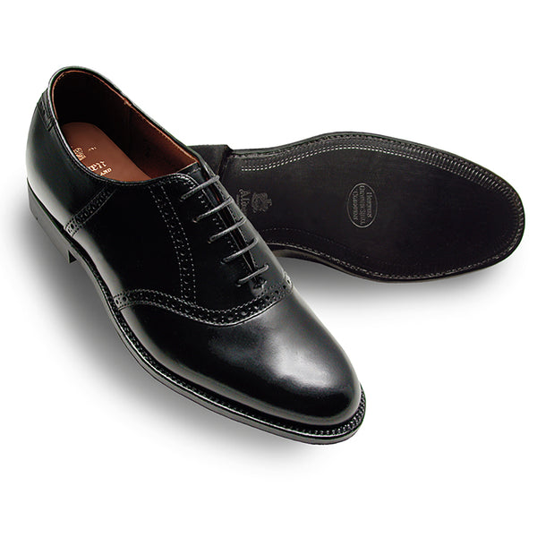 Alden 993 Saddle Bal Oxford (Black Shell Cordovan)