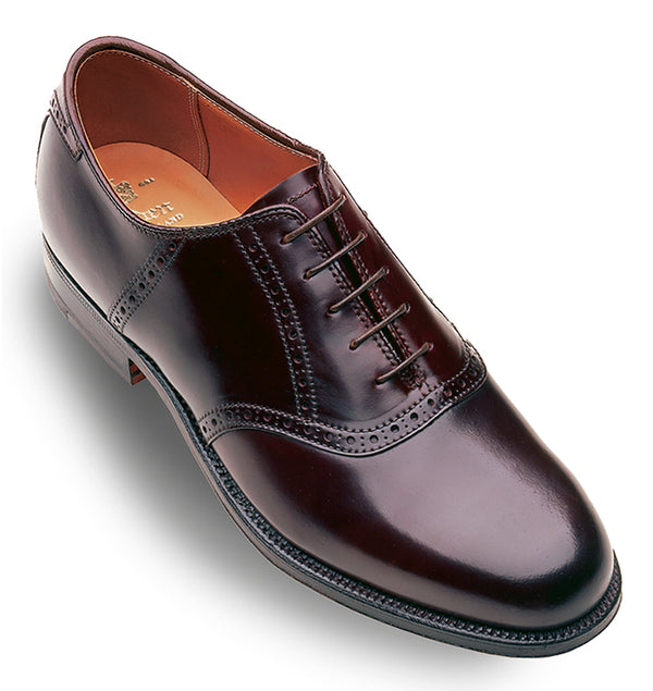 Alden 994 Saddle Bal Oxford (Color 8 Shell Cordovan)