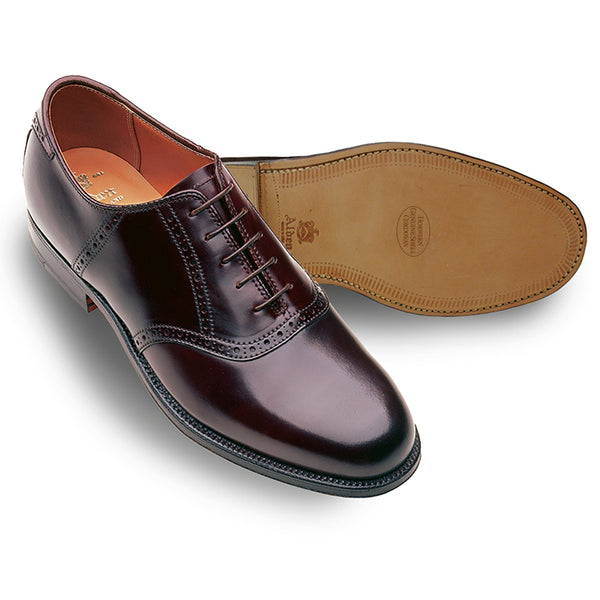 Alden 994 Saddle Bal Oxford (Color 8 Shell Cordovan)