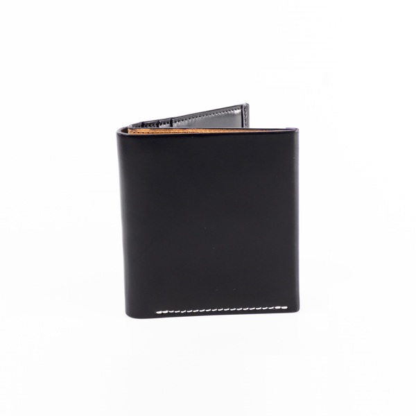 alden Alden Bifold Wallet (Black Shell Cordovan)