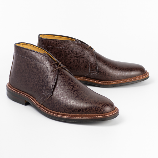 alden D1708L Chukka Boot (Brown Grained Calf)