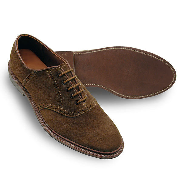 Alden D2315 Saddle Bal Oxford (Snuff Suede)
