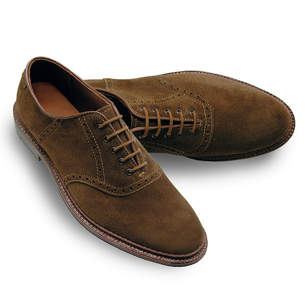 Alden D2315 Saddle Bal Oxford (Snuff Suede)