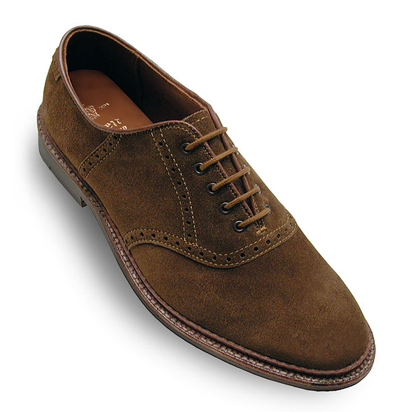 Alden D2315 Saddle Bal Oxford (Snuff Suede)