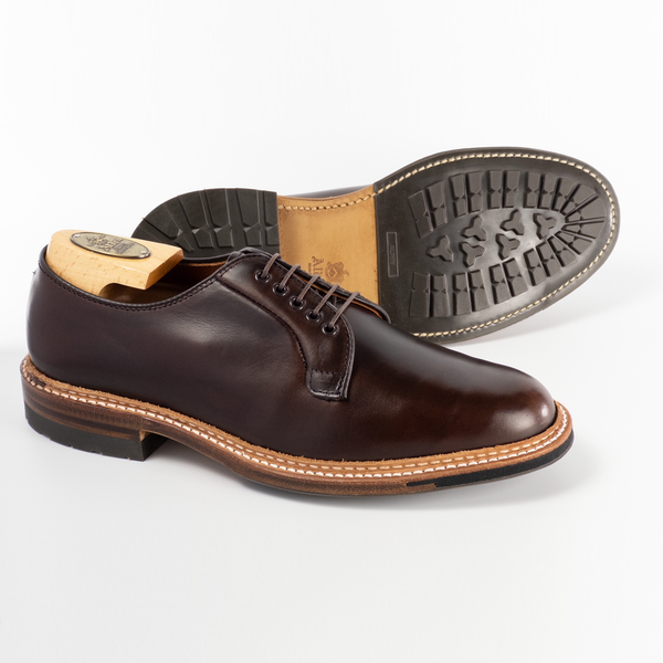 Alden D2405C Plain Toe Blucher (Brown Chromexcel)