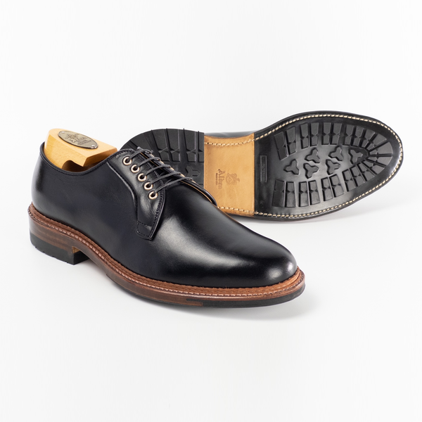 Alden D2410C Plain Toe Blucher (Black Chromexcel)