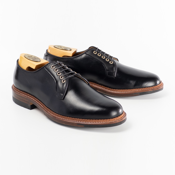 Alden D2410C Plain Toe Blucher (Black Chromexcel)