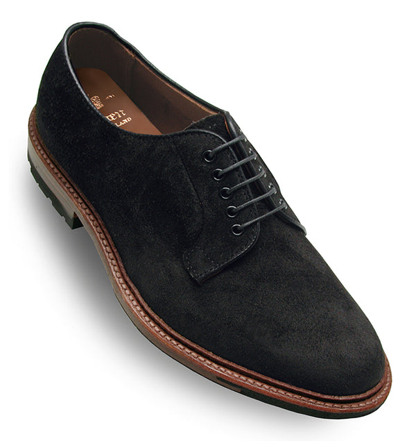 alden D1426C Plain Toe Blucher (Reverse Earth Oiled Nubuck)