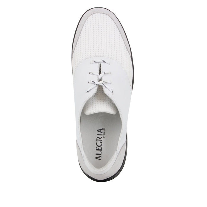 Alegria Alegria Men's Flexer White Shoe