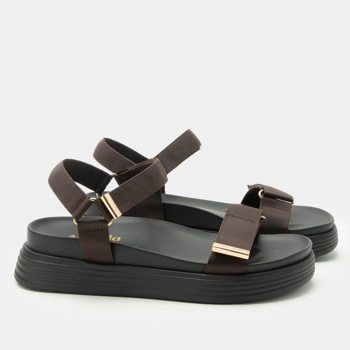Alegria Allyson Chocolate Sandal