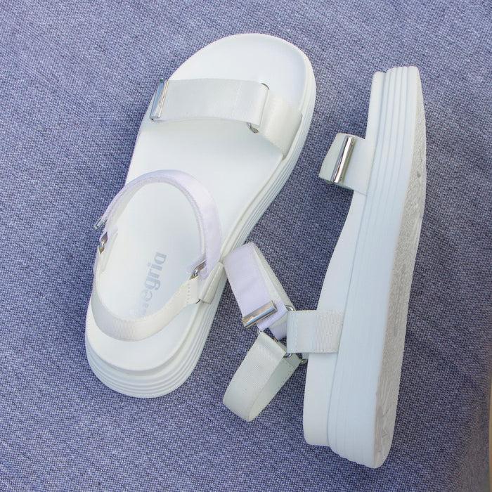 Alegria Allyson White Sandal