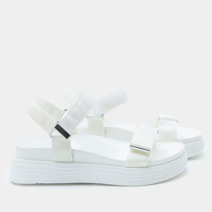 Alegria Allyson White Sandal