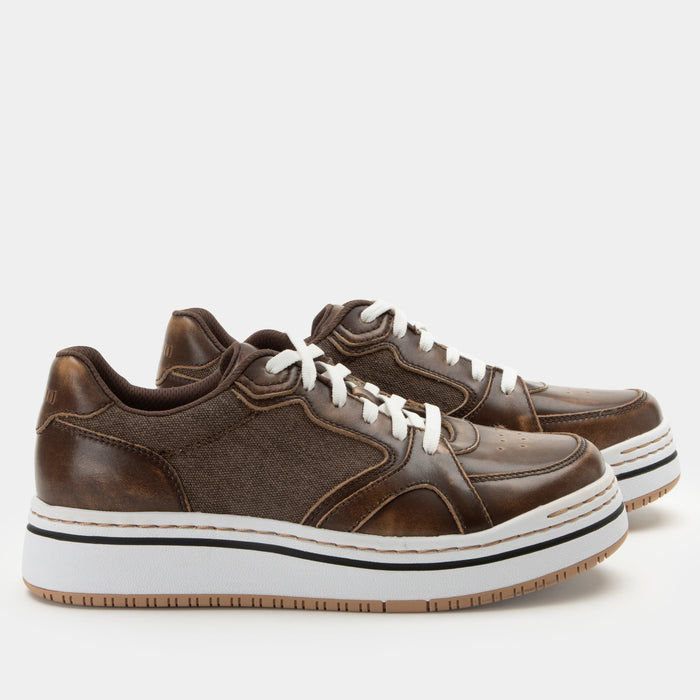 Alegria Alyster Brown Shoe