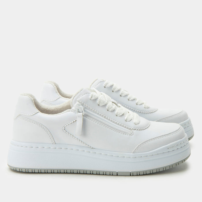 Alegria Averie Retro White Shoe