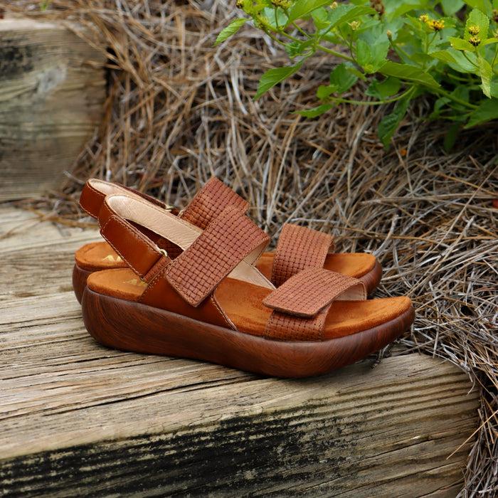 Alegria Bailee Woven Luggage Sandal