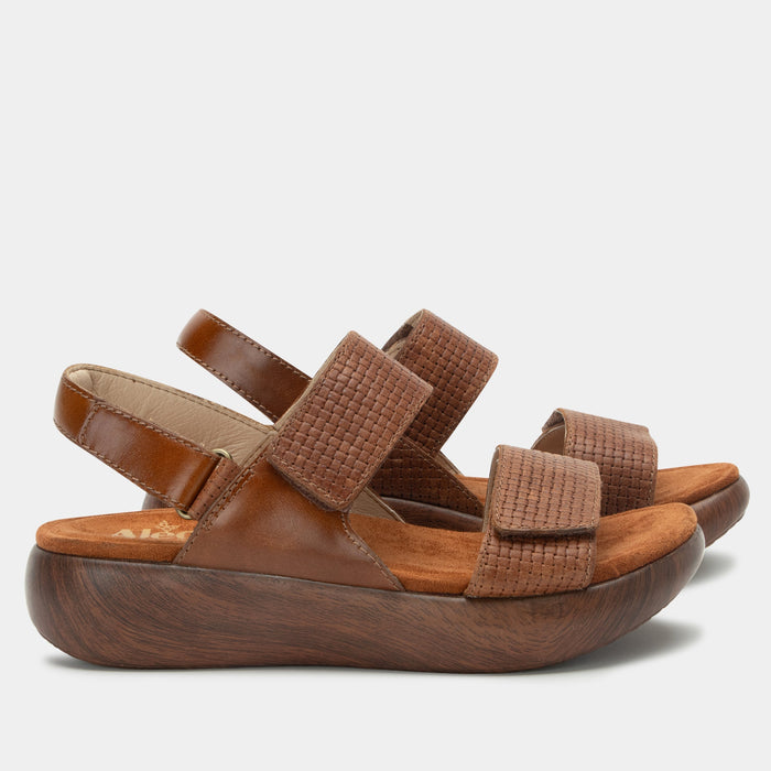 Alegria Bailee Woven Luggage Sandal
