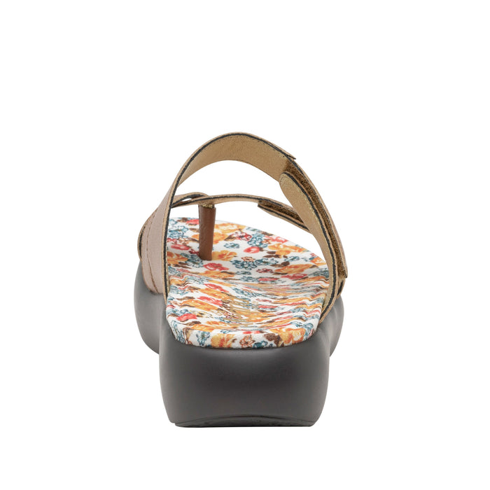 Alegria Beatrix Cognac Sandal