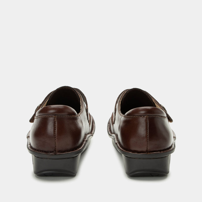Alegria Brenna Choco Luster Shoe