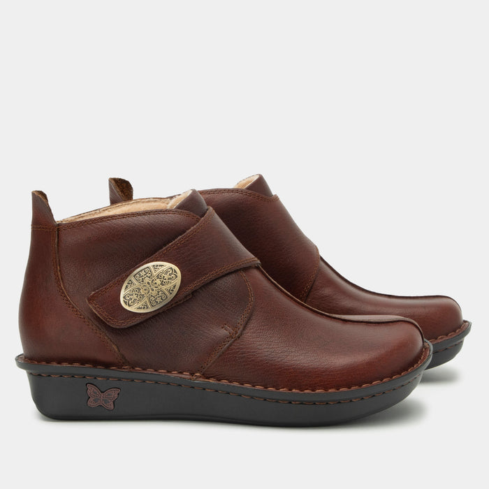 Alegria Caiti Chestnut Boot