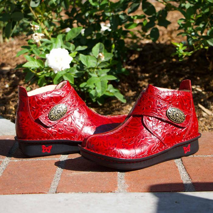 alegria Caiti Loretta Red Boot