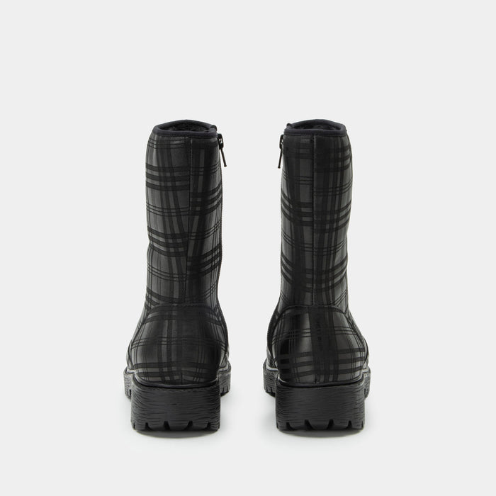 Alegria Chalet Plaid To Meet You Boot