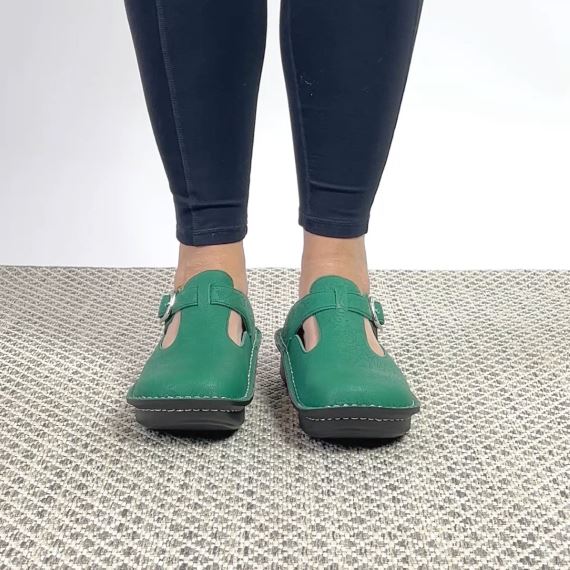 Alegria Classic La Dee Dottie Emerald Shoe