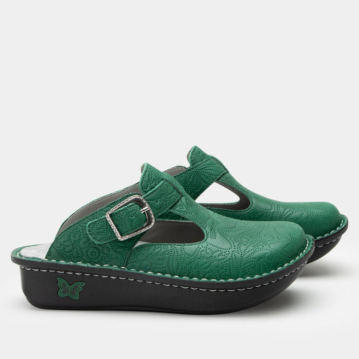 Alegria Classic La Dee Dottie Emerald Shoe