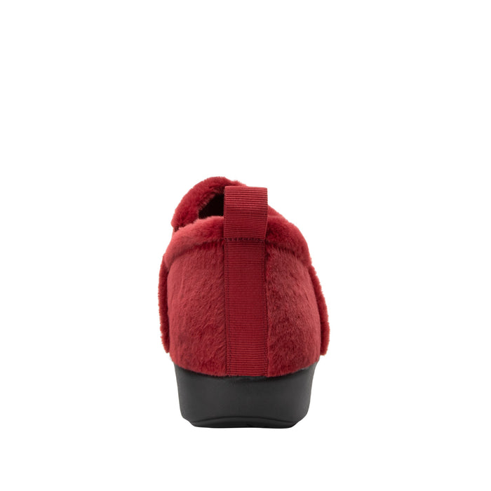 Alegria Cozee Fuzzy Wuzzy Wine Slipper