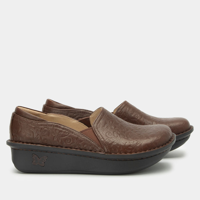 Alegria Debra Cocoa Blooms Shoe