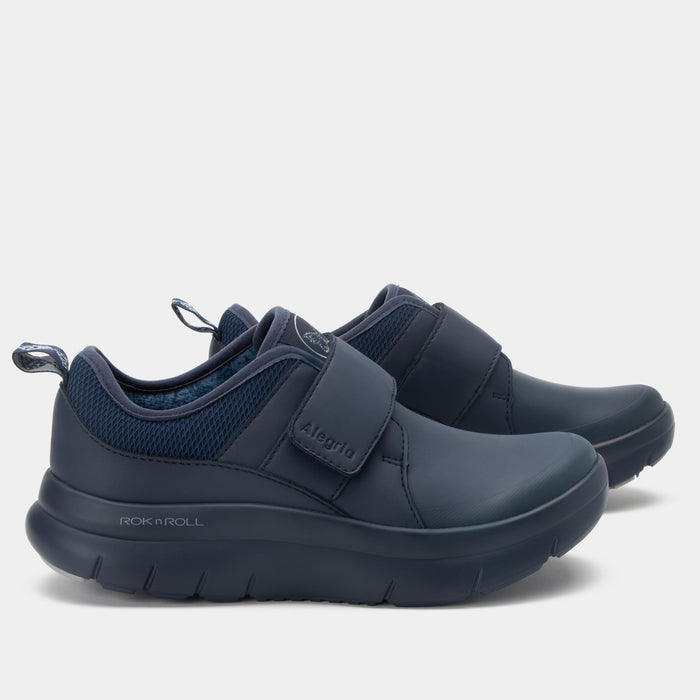 alegria Double Trouble Navy Shoe
