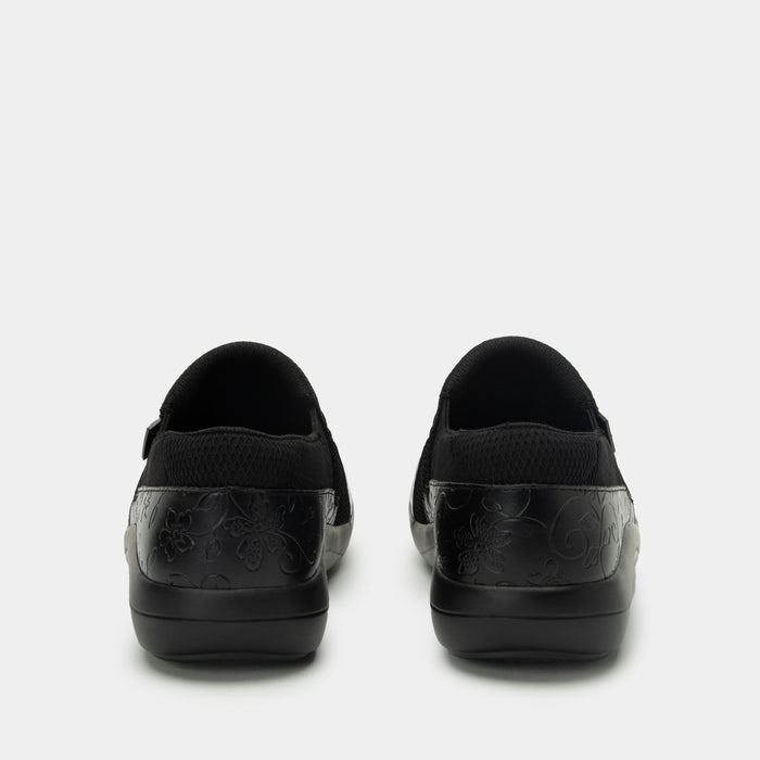 Alegria Duette Embloom Black Shoe