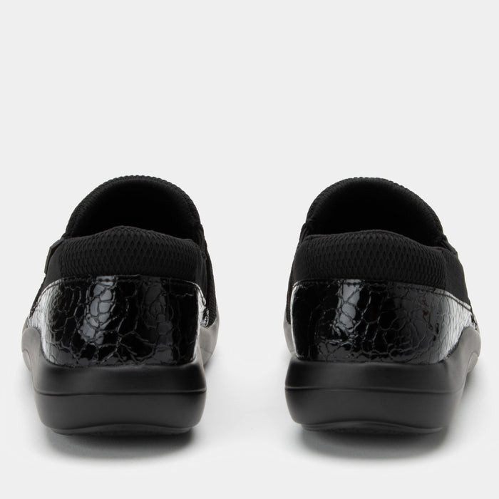 Alegria Duette Flourish Black Shoe