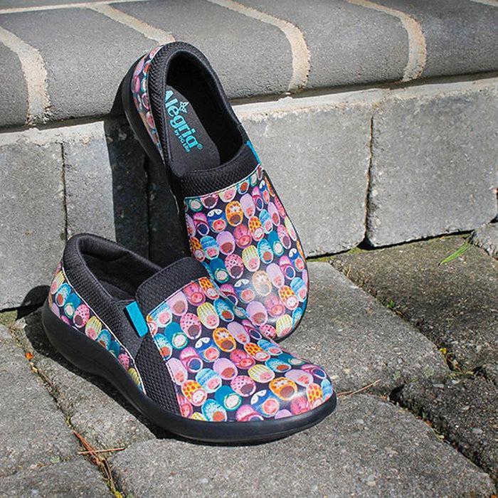 Alegria Duette Fresh Baked Black Shoe