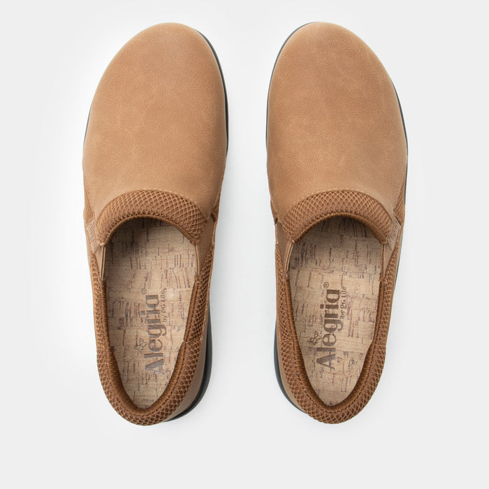Alegria Duette Washed Cognac Shoe